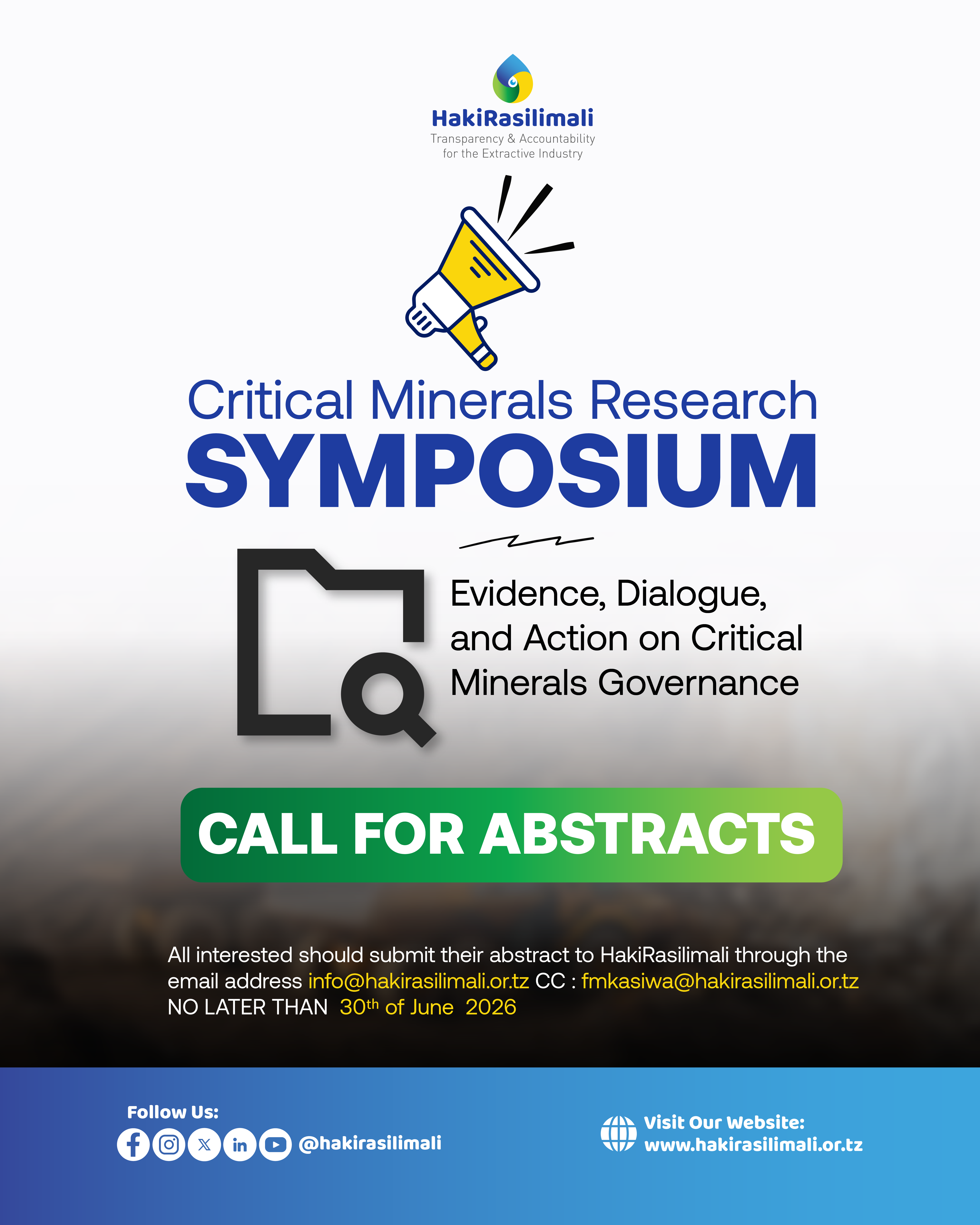 CALL FOR ABSTRACTS
